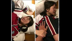 50 phút làm việc tuyệt vời, cô gái trẻ ở tiệm mát-xa lấy tiền boa vào khách sạn và quan hệ tình dục cho đến khi cô ấy cầu xin lòng thương xót