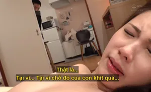 Nữ y tá vú to giúp bệnh nhân lấy mẫu tinh trùng